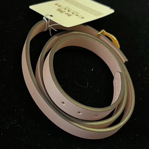 Coach Signature Leather Bracelet - Picture 5 of 8